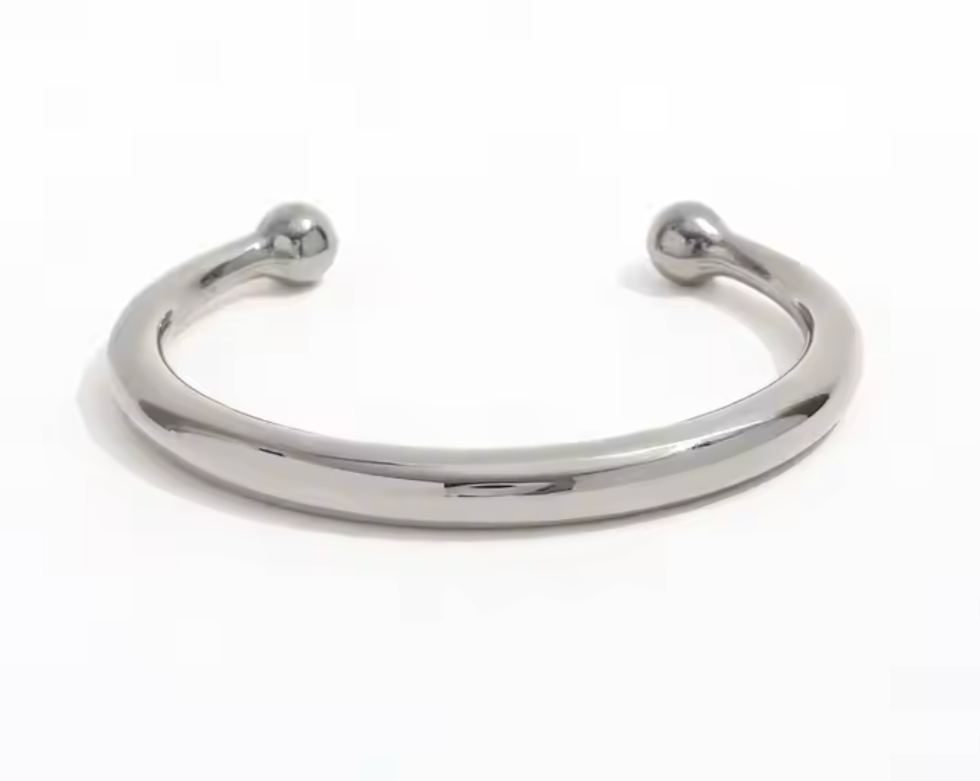 Patricia - Our Patricia bangle cuff named after the OG BOUJEE Babe, my beautiful Mom! Replicated after her hand made 18K bangles designed by my Grandfather in Venezuela when she was a small child.