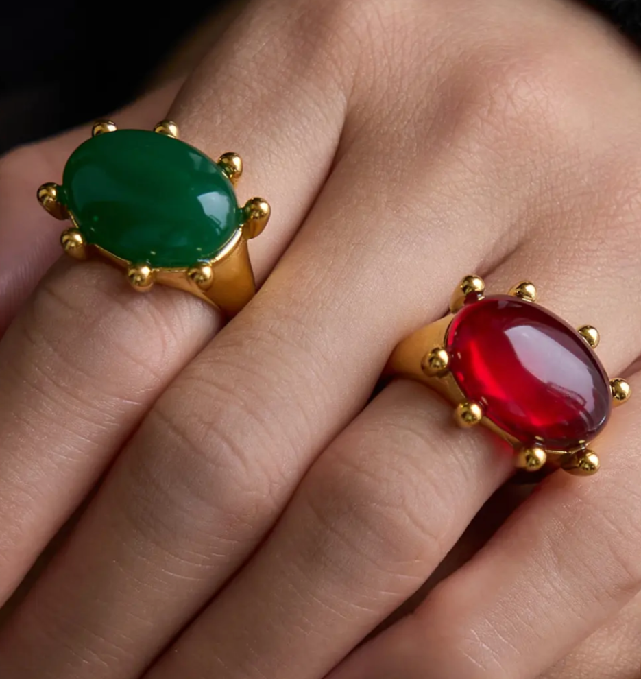 Victoria - The Victoria Ring is Byzantine inspired suited for royalty but made for our BOUJEE babes.