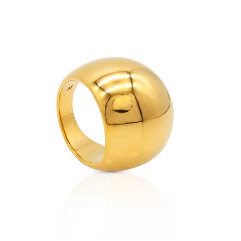 Boujeest Bauble - Our Boujeest Bauble Ring is BOLD, BeYOUtiful, and BOUJEE!  She is Gold Plate over Stainless Steel and Tarnish Free.  A staple for all BOUJEE girls.